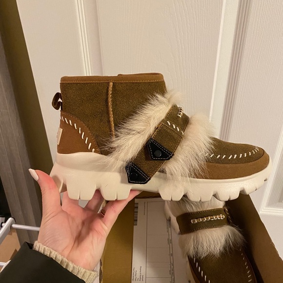 ugg fluff punk trainer